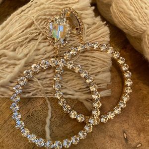 Gold fashion Earrings